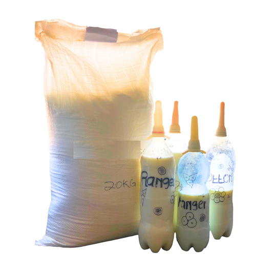 Bag of Milk Replacement Formula
